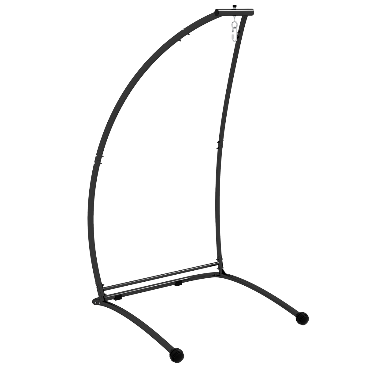 cortex-london-windsor-black-steel-hammock-chair-stand