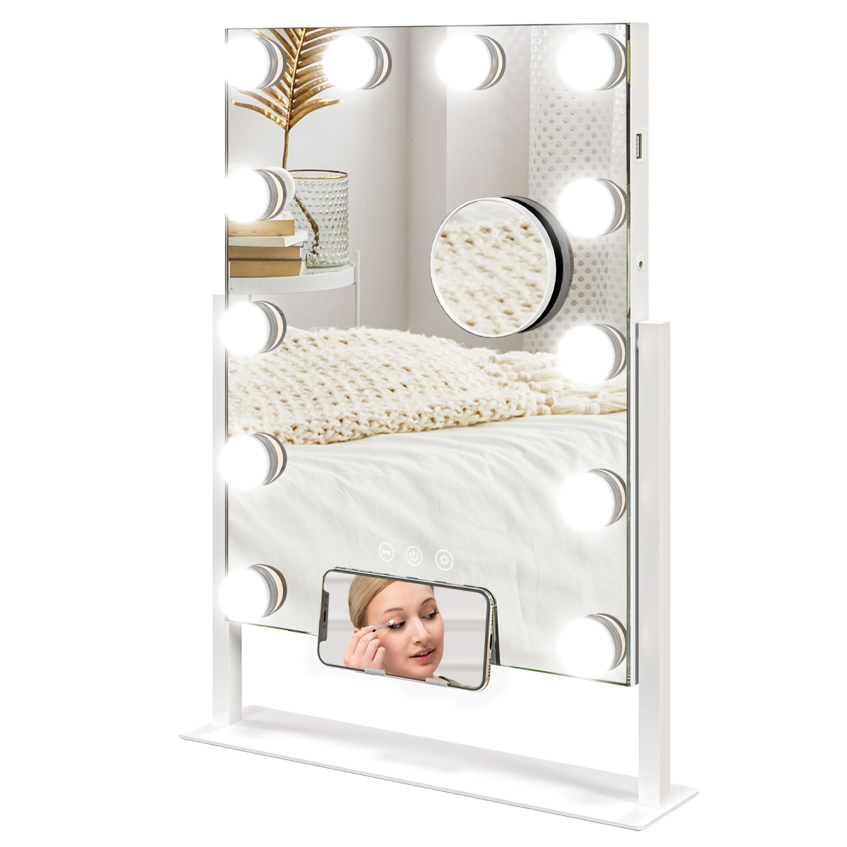 cortex-london-kensington-hollywood-lighted-makeup-mirror-with-usb-white-glass-metal