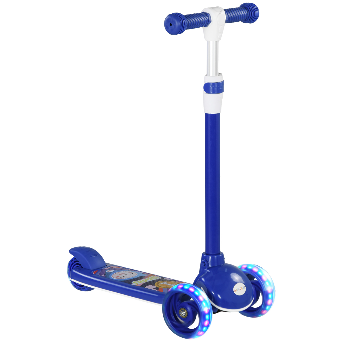 cortex-london-kensington-kids-3-wheel-scooter-blue-led-pu-wheels