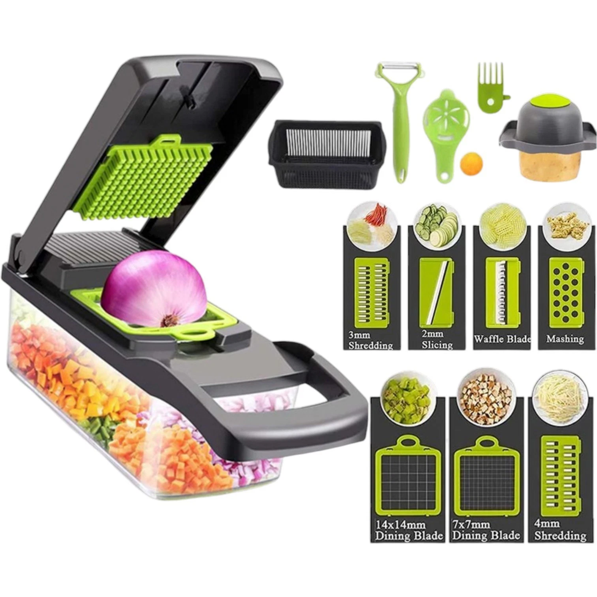 cortex-london-york-16-in-1-vegetable-chopper-slicer-and-dicer-green-grey