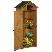 cortex-london-windsor-garden-utility-shed-three-shelves-wood-outdoor-brown