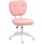 cortex-london-windsor-pink-faux-leather-swivel-chair