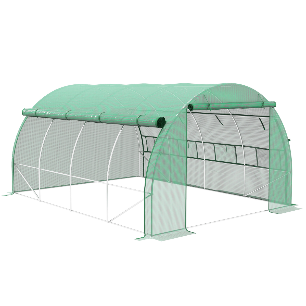 windsor-4-x-3-x-2m-green-polytunnel-greenhouse-steel-frame-cortex-london