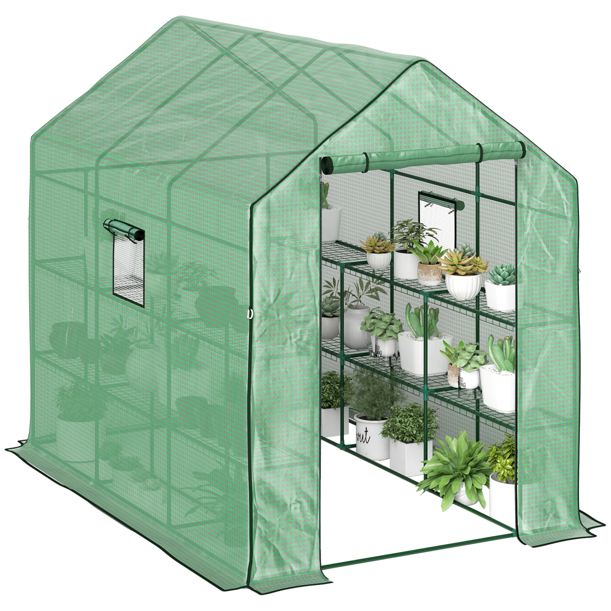 cortex-london-windsor-walk-in-greenhouse-green-steel-polyethylene-mesh-windows