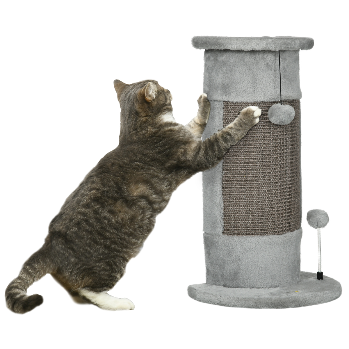 cortex-london-windsor-corner-cat-scratching-post-grey-sisal-plush-toy-balls