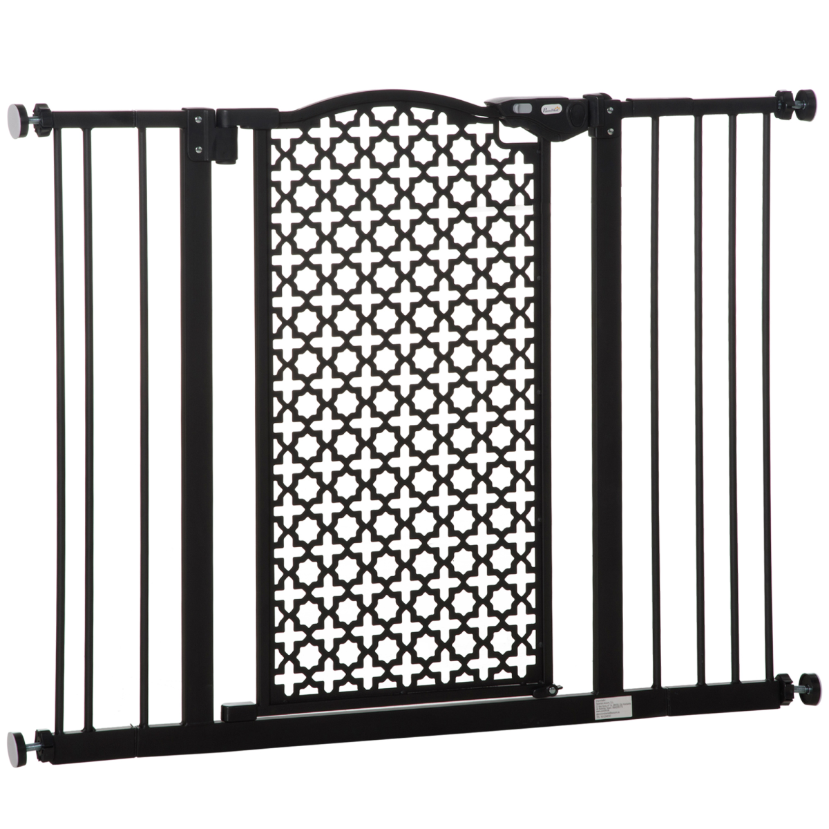 cortex-london-york-pet-safety-gate-74-105-cm-black-pawhut