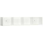 Multi-Media Wooden Shelf-White Home