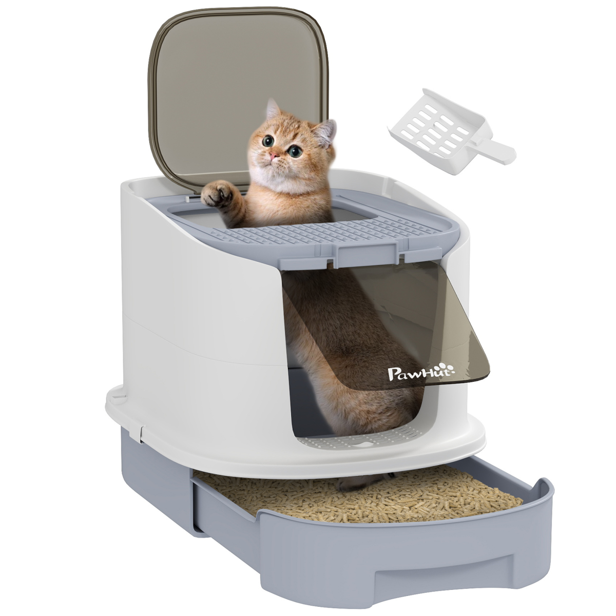 cortex-london-york-hooded-cat-litter-box-with-scoop