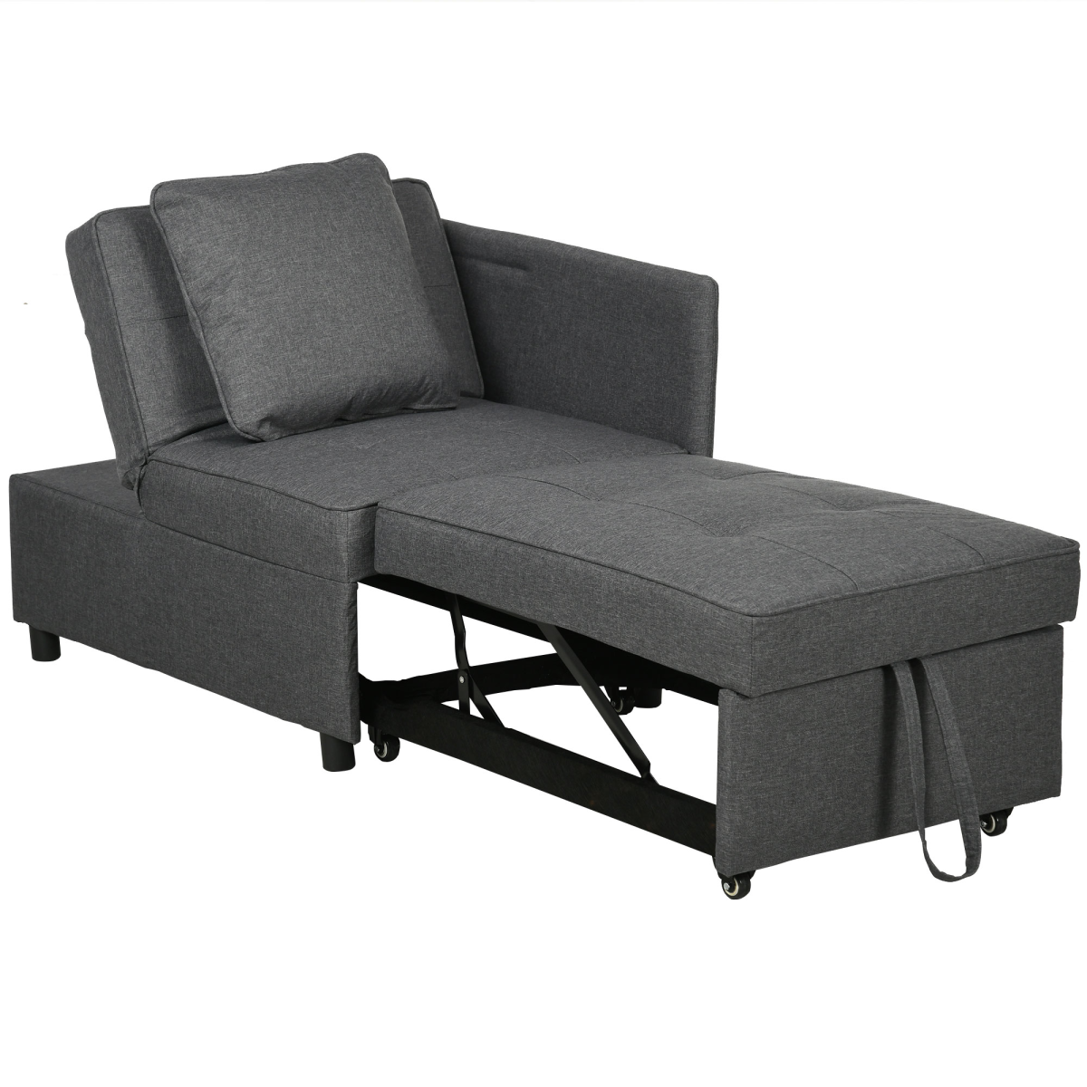 cortex-london-westminster-grey-folding-sleeper-sofa-bed-chair