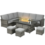 cortex-london-windsor-seven-piece-rattan-garden-fire-pit-set-50000-btu