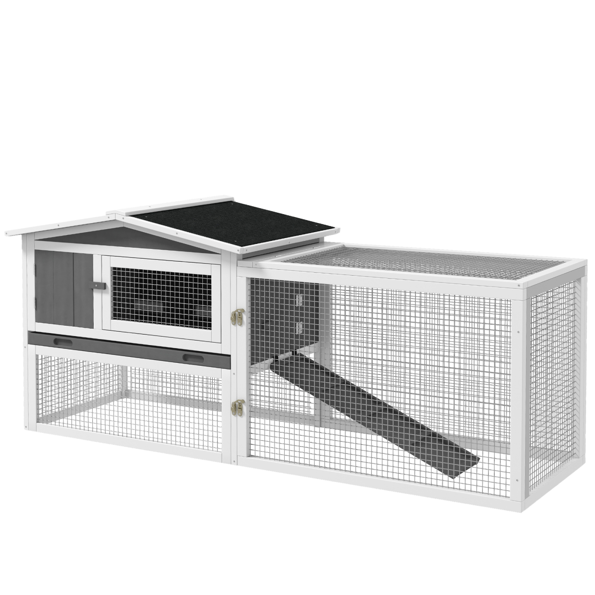 cortex-london-windsor-outdoor-rabbit-hutch-run-light-grey-fir-wood