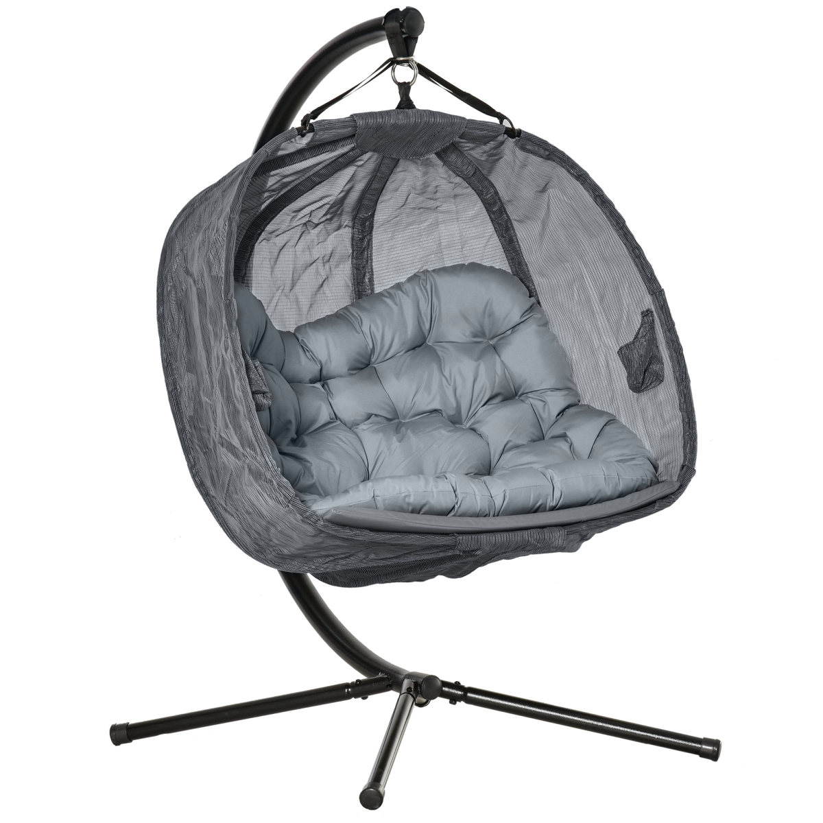 cortex-london-windsor-double-hanging-egg-chair-two-seater-grey