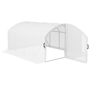 cortex-london-windsor-4-x-3-x-2m-polytunnel-greenhouse-uv-resistant-pe-cover-white