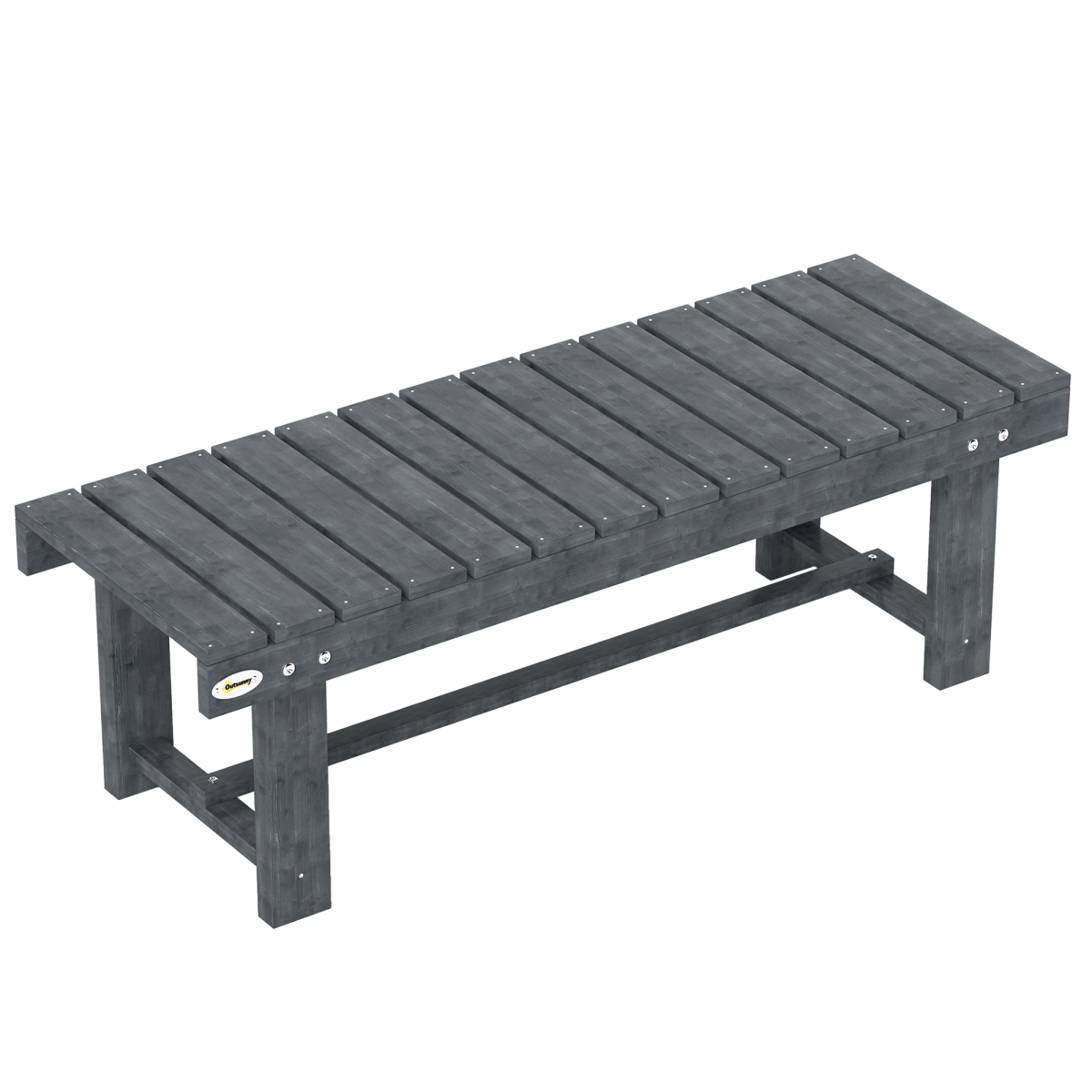 cortex-london-windsor-fir-wood-garden-loveseat-bench-grey-two-person