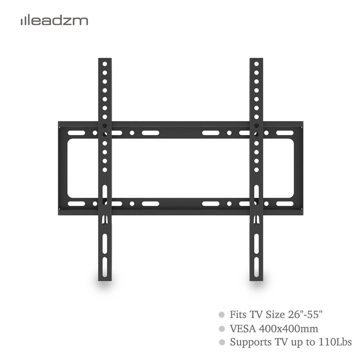 cortex-london-windsor-26-55-tv-wall-mount-bracket-tmw4040-spirit-bubble-black