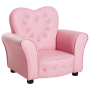 cortex-london-kensington-princess-pink-mini-sofa-toddler-armchair-homcom