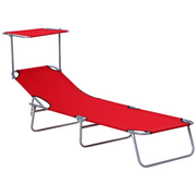 cortex-london-windsor-red-folding-sun-lounger-recliner-sunshade