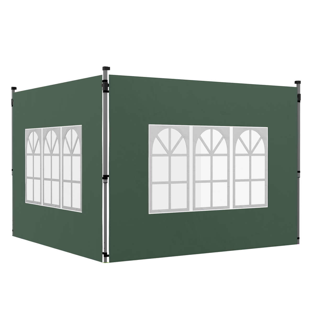 cortex-london-windsor-green-gazebo-side-panels-2-pack-outsunny