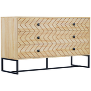 cortex-london-windsor-zig-zag-six-drawer-storage-cabinet-black-handles-metal-base