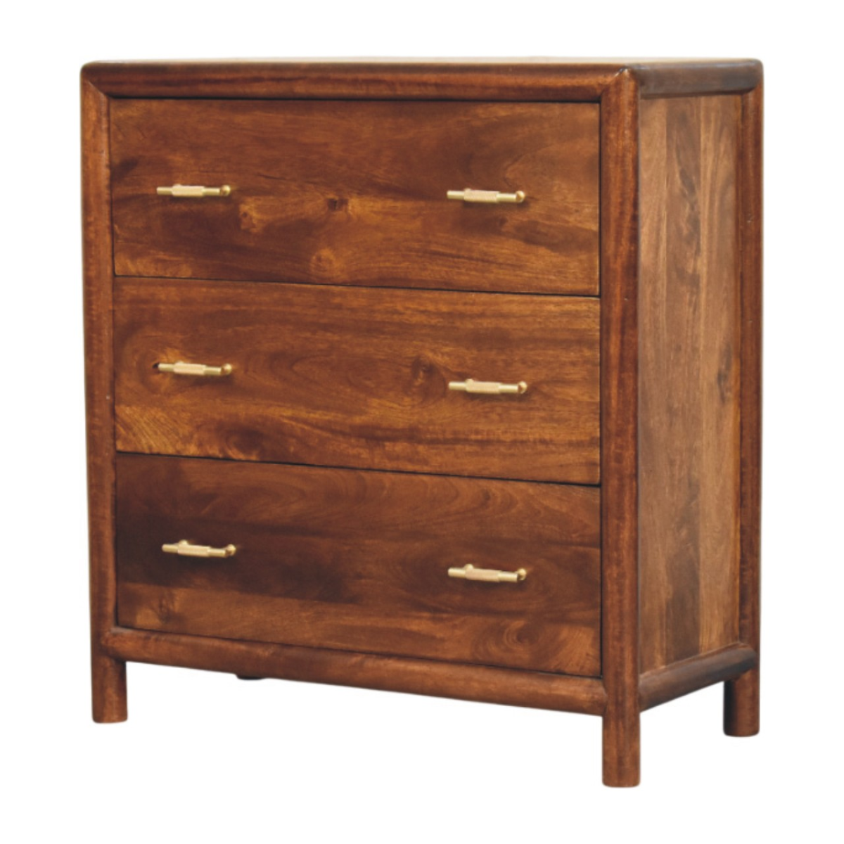 cortex-london-windsor-solid-mango-wood-three-drawer-chest-chestnut-brass-finished-handles