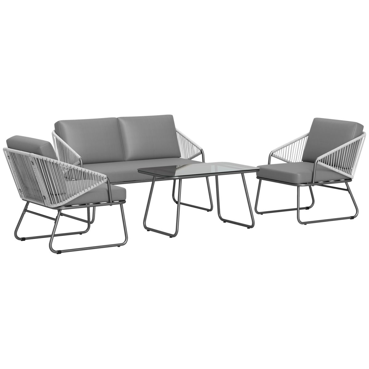 cortex-london-windsor-grey-rattan-garden-furniture-set-four-piece-cushions-glass-table