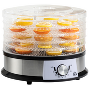 cortex-london-york-five-tier-food-dehydrator-250w-stainless-steel-silver
