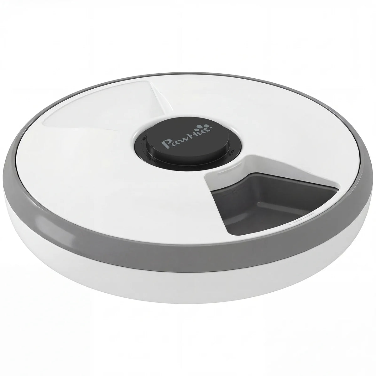 PawHut Automatic Cat Feeder Programmable Timer for Dry Wet Food Cat Food Dispenser with Ice Pack for 6 Meals