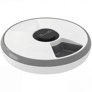 PawHut Automatic Cat Feeder Programmable Timer for Dry Wet Food Cat Food Dispenser with Ice Pack for 6 Meals