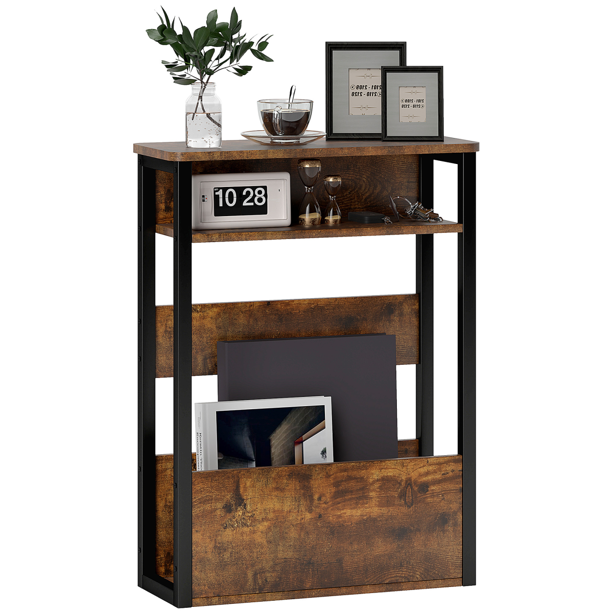 cortex-london-york-minster-narrow-side-table-with-storage-rustic-brown