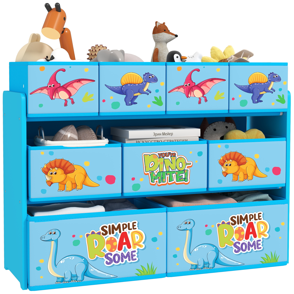 cortex-london-windsor-aiyaplay-dinosaur-toy-organiser-9-storage-boxes-blue
