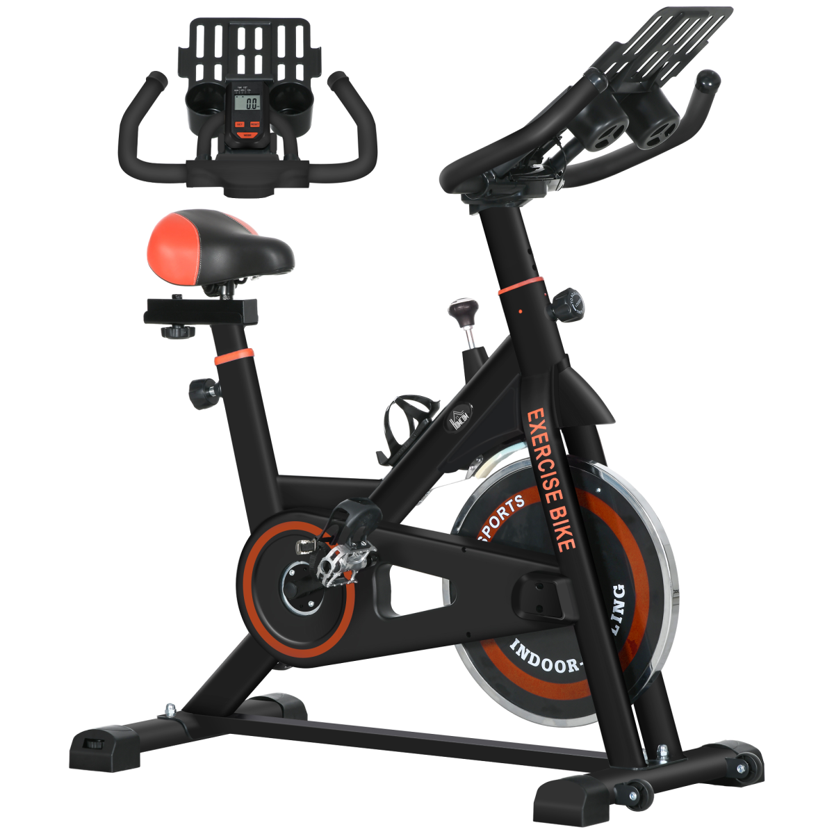 cortex-london-windsor-8kg-flywheel-exercise-bike-black