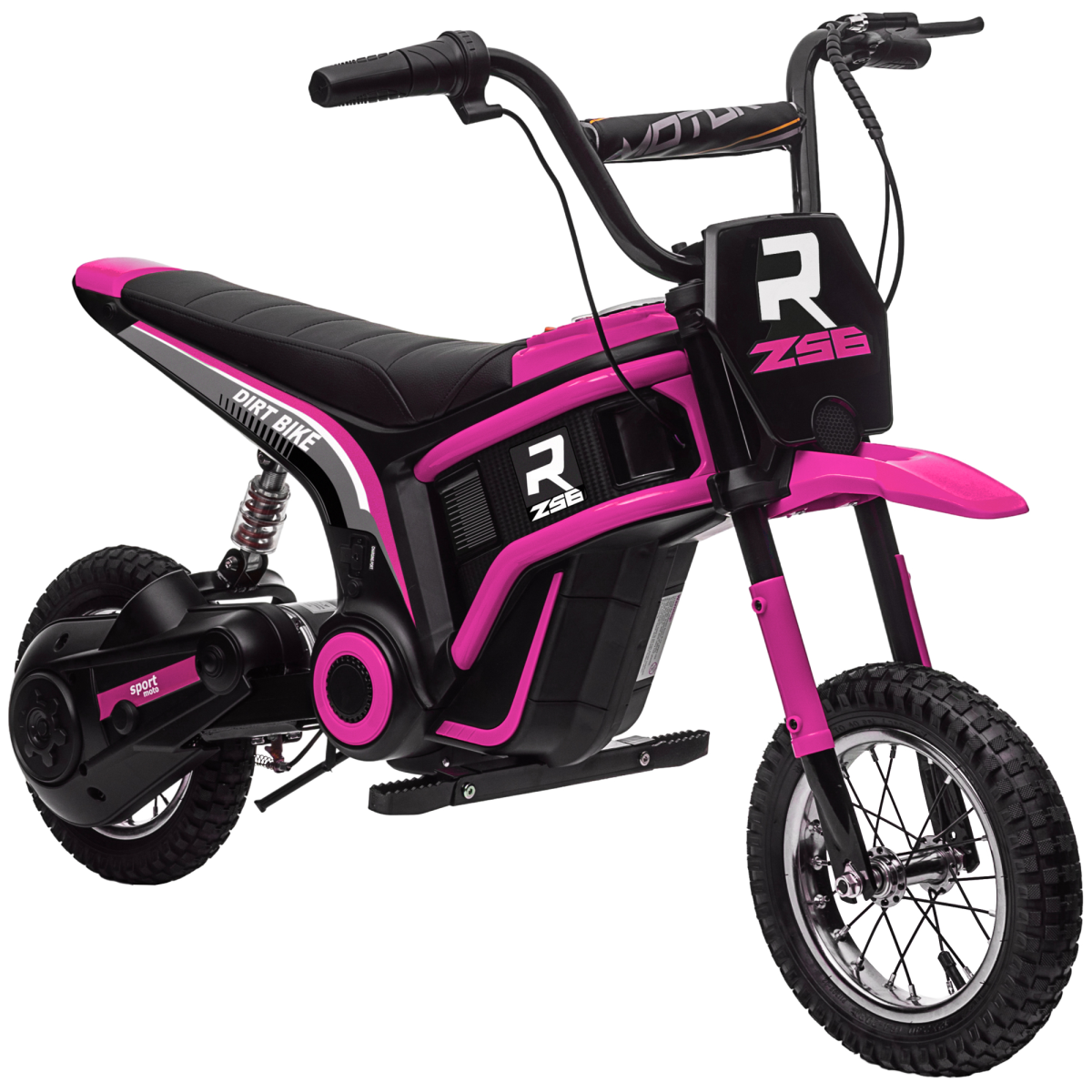 cortex-london-windsor-pink-kids-electric-motorbike-24v