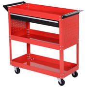 cortex-london-york-three-tier-tool-trolley-cabinet-red-lockable-casters