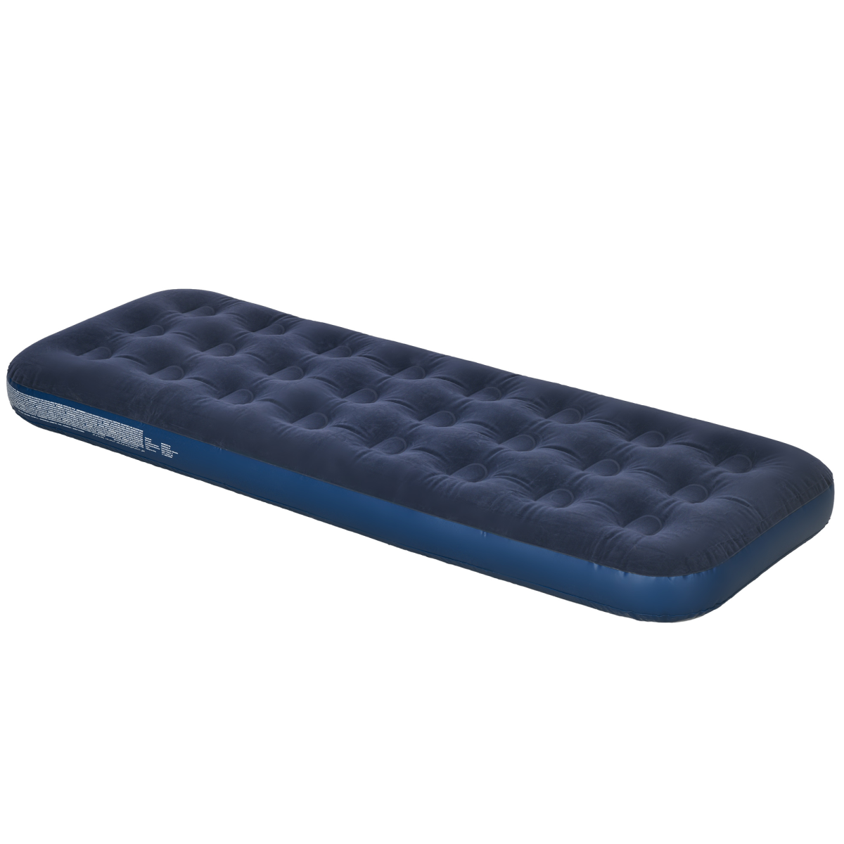 cortex-london-windsor-single-air-mattress-flocked-surface-blue