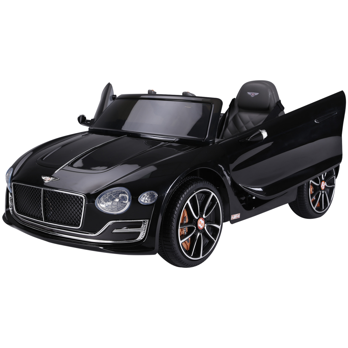 cortex-london-windsor-bentley-style-electric-ride-on-car-black-led-lights-mp3-player-parental-remote-control