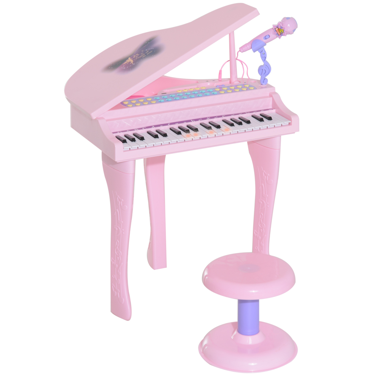 cortex-london-windsor-37-key-pink-mini-piano-keyboard-set-microphone-stool