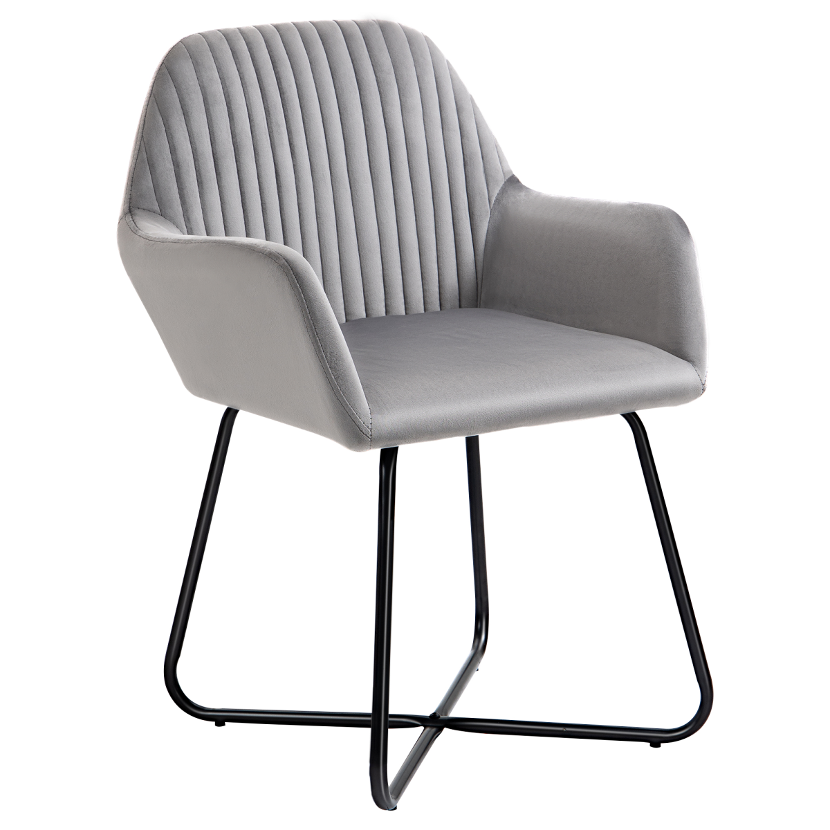 cortex-london-windsor-grey-velvet-feel-accent-chair-metal-base