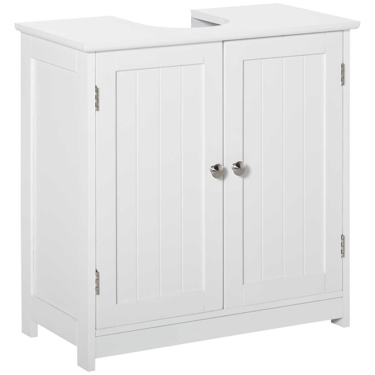 cortex-london-kleankin-60x60cm-white-under-sink-storage-cabinet-adjustable-shelf-drain-hole