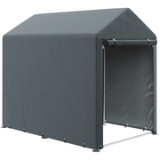cortex-london-york-179-x-120-temporary-garden-shed-dark-grey-weather-resistant-plastic-cover
