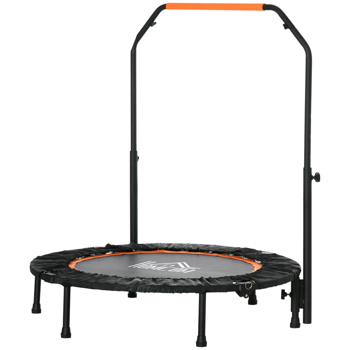 cortex-london-york-40-inch-foldable-mini-fitness-rebounder-adjustable-handle-homcom