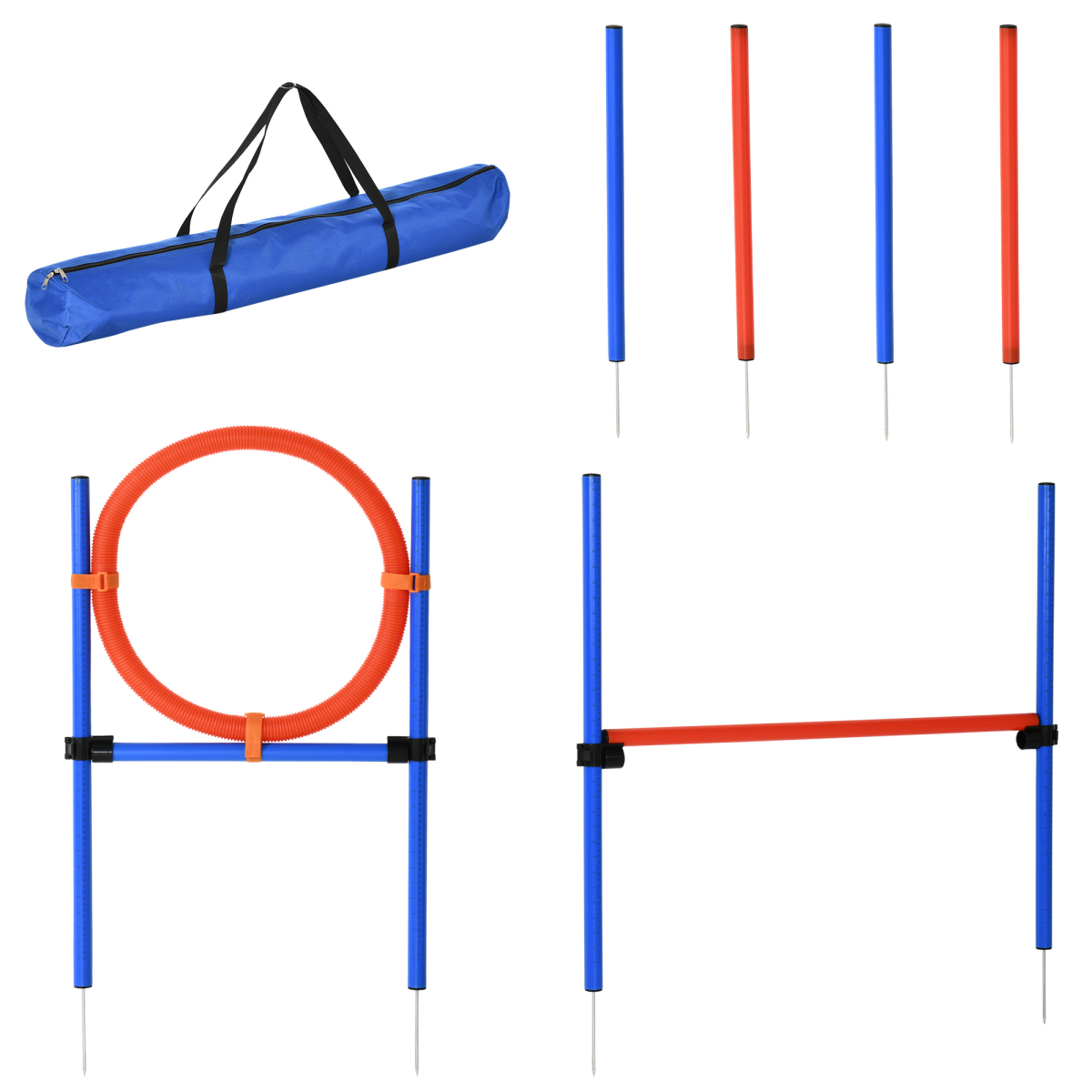 cortex-london-windsor-dog-agility-training-set-adjustable-high-jump-tunnel-hoop-poles