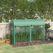 cortex-london-windsor-mini-walk-in-greenhouse-green-steel-pe-cover