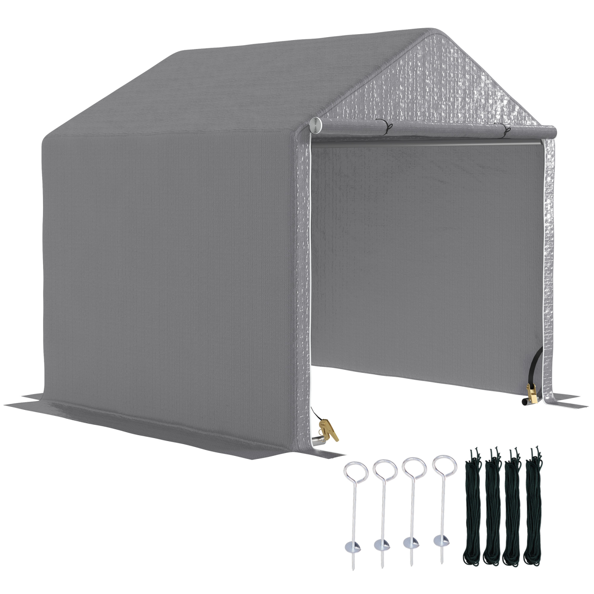 cortex-london-windsor-temporary-garden-storage-tent-grey