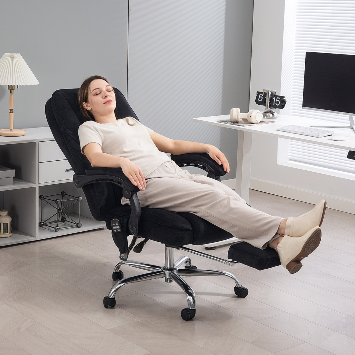 cortex-london-windsor-massage-office-chair-black-velvet-fabric