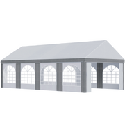 cortex-london-windsor-8-x-4m-party-tent-marquee-with-sides-eight-windows-double-doors