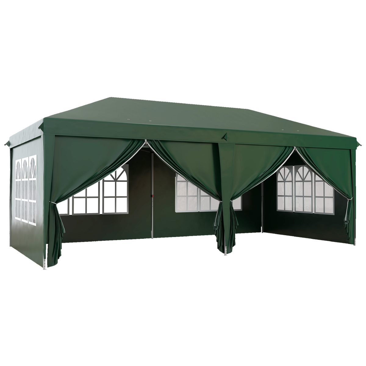 cortex-london-windsor-green-3-x-6m-pop-up-gazebo-party-tent