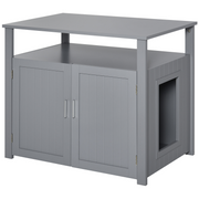 cortex-london-windsor-grey-cat-litter-box-enclosure-cabinet-mdf-adjustable-interior-wall