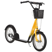 cortex-london-york-kids-adjustable-scooter-with-brakes-and-basket