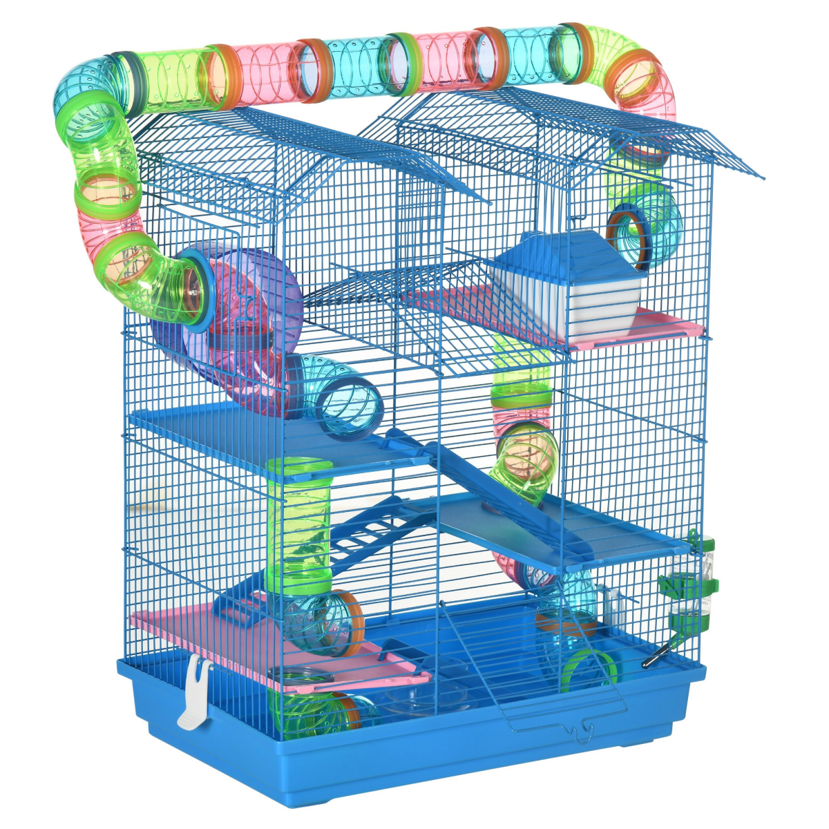 cortex-london-windsor-five-tier-hamster-cage-starter-kit-pawhut