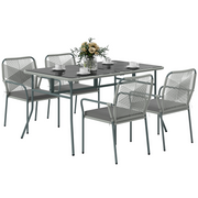 cortex-london-windsor-5-piece-rattan-garden-dining-set-light-grey